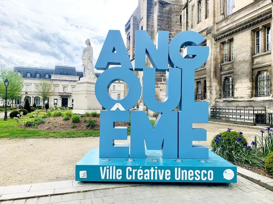 Marie Lou A La Ville - Hyper Centre - Wifi - Transports Et Commerces - Conciergeriej&N Angoulême Exteriér fotografie